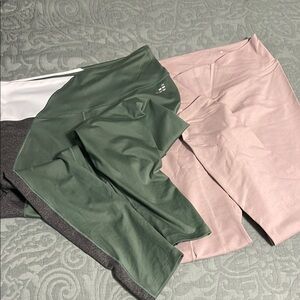 BCG Green and Old Navy Pink Leggings